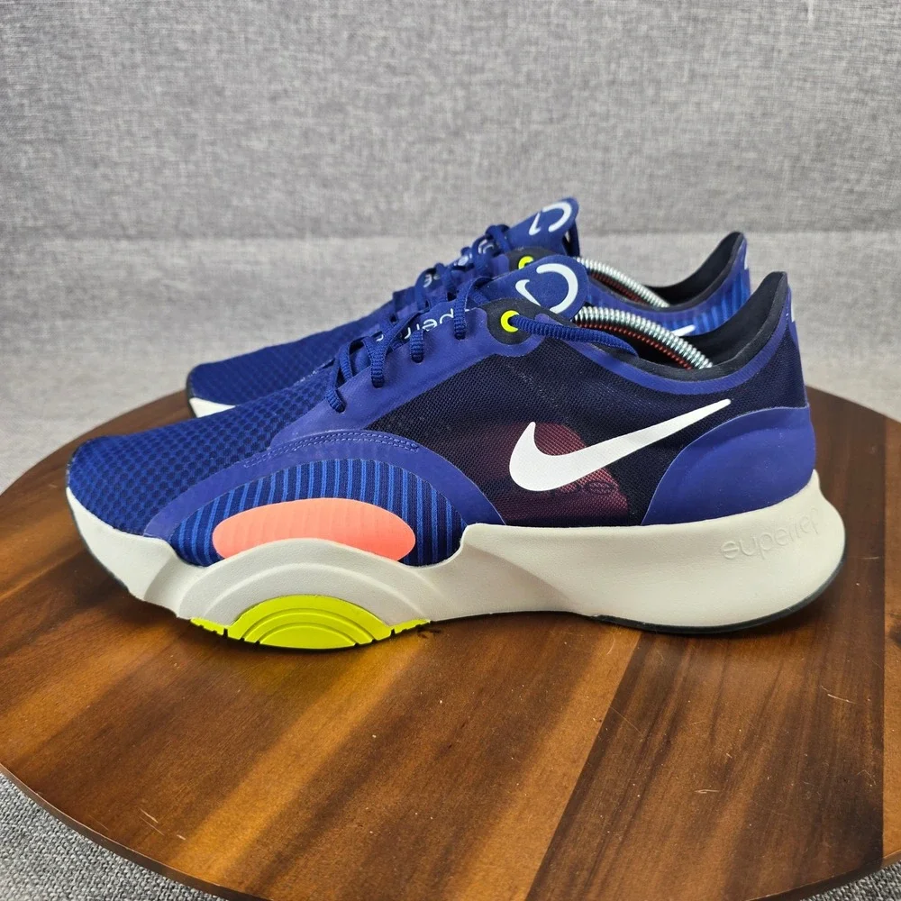 Nike SuperRep Go Mens Training Shoes Blue Crimson CJ0773-410 Size 13